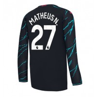 Manchester City Matheus Nunes #27 Tredje Tröja 2023-24 Långa ärmar